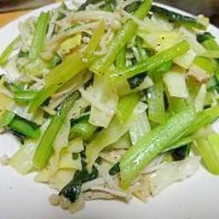 ちりめんじゃこと野菜のあっさり炒め